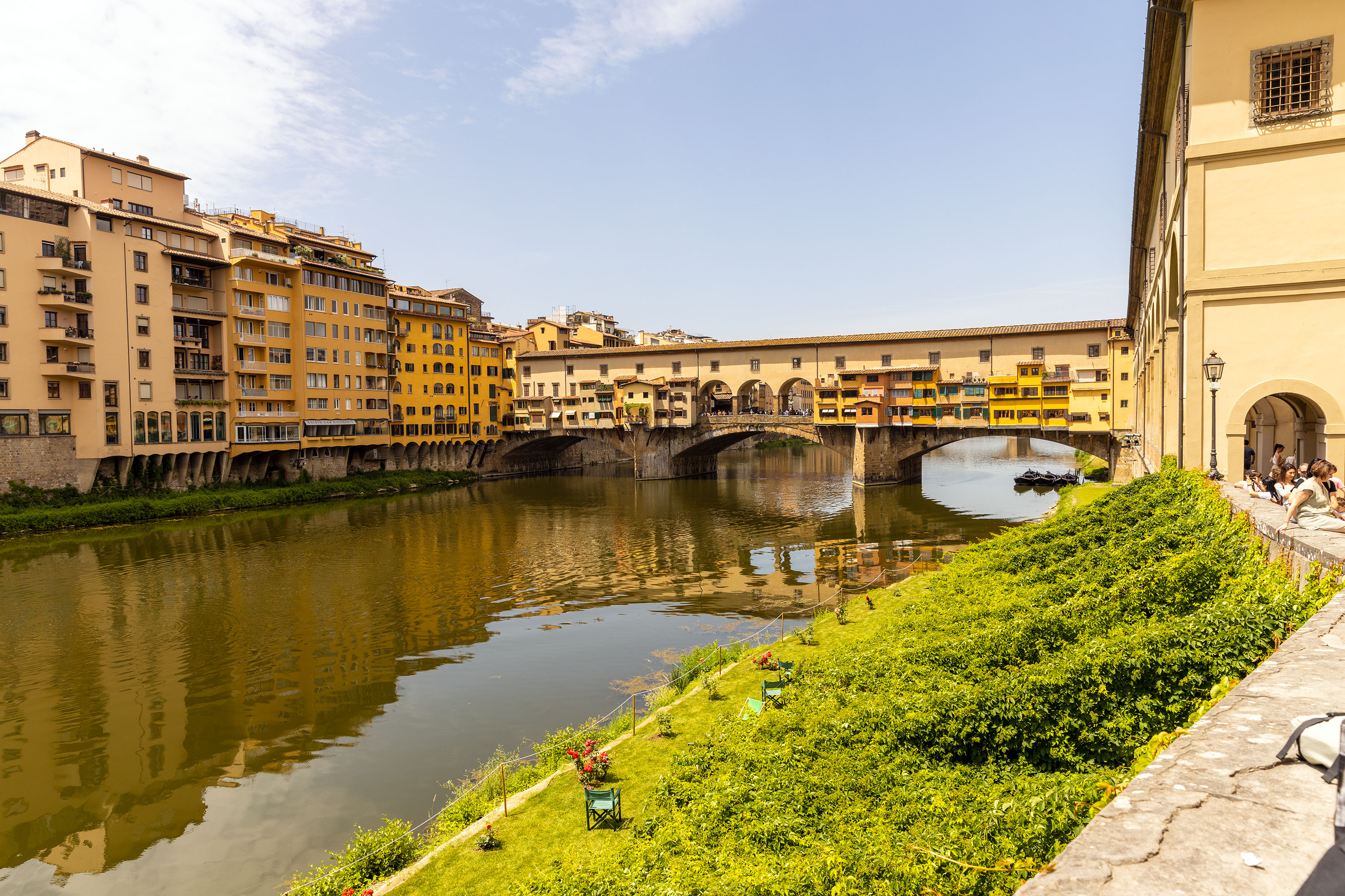 Ponte Vecchio aus Sicht der Uffizien